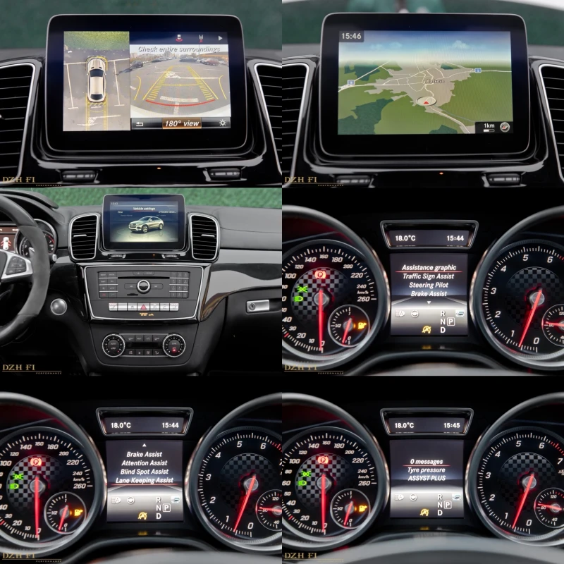 Mercedes-Benz GLE 43 AMG COUPE/390КС/4MATIC/9CK/DISTRONIC/PANORAMA/HARMAN/K, снимка 14 - Автомобили и джипове - 52643310