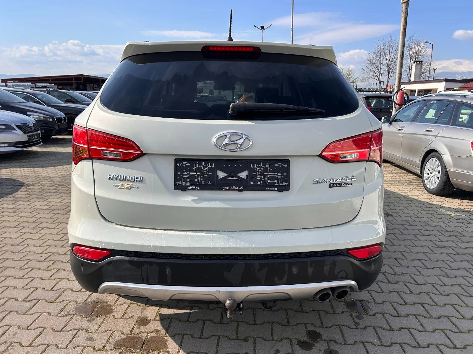 Hyundai Santa fe 2.2CRDI 4WD AVTOMAT/PANORAMA/KOJA EURO 5 - изображение 7