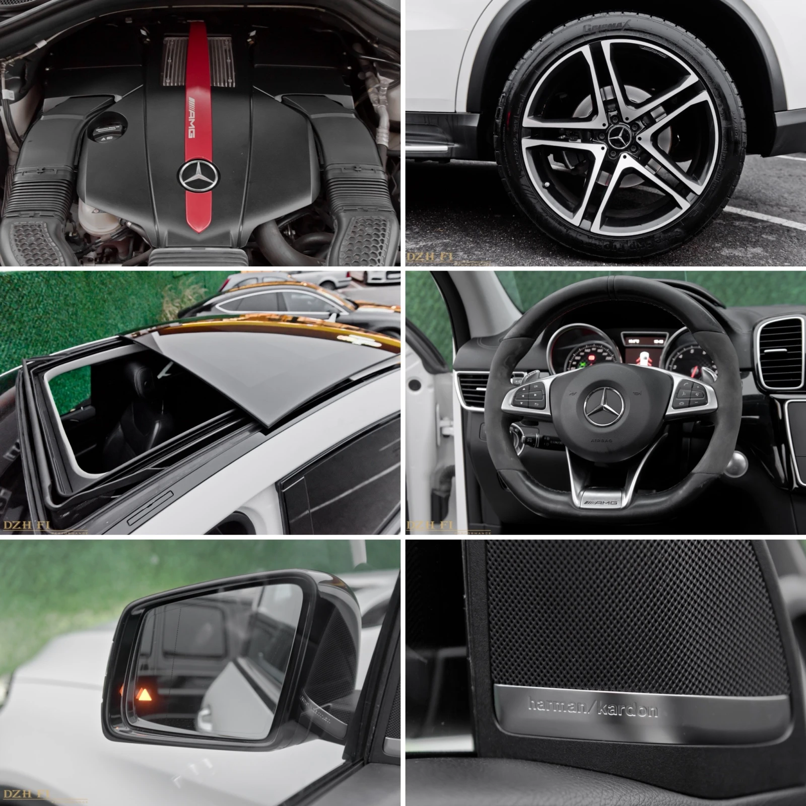 Mercedes-Benz GLE 43 AMG COUPE* 9* 4MATIC* 390* DISTRONIC* PANORAMA* H/ | Mobile.bg   12