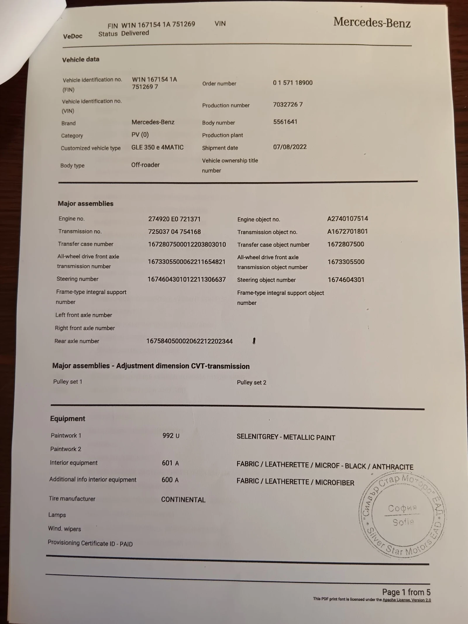 Mercedes-Benz GLE 350 GLE 350 Plug-in ������ | Mobile.bg � ����������� 17