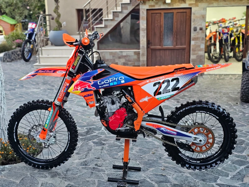 Ktm SX-F 250/СТАРТЕР/2 РЕЖИМА/ТРАКШЪН КОНТРОЛ/ ЛИЗИНГ, снимка 10 - Мотоциклети и мототехника - 47584062