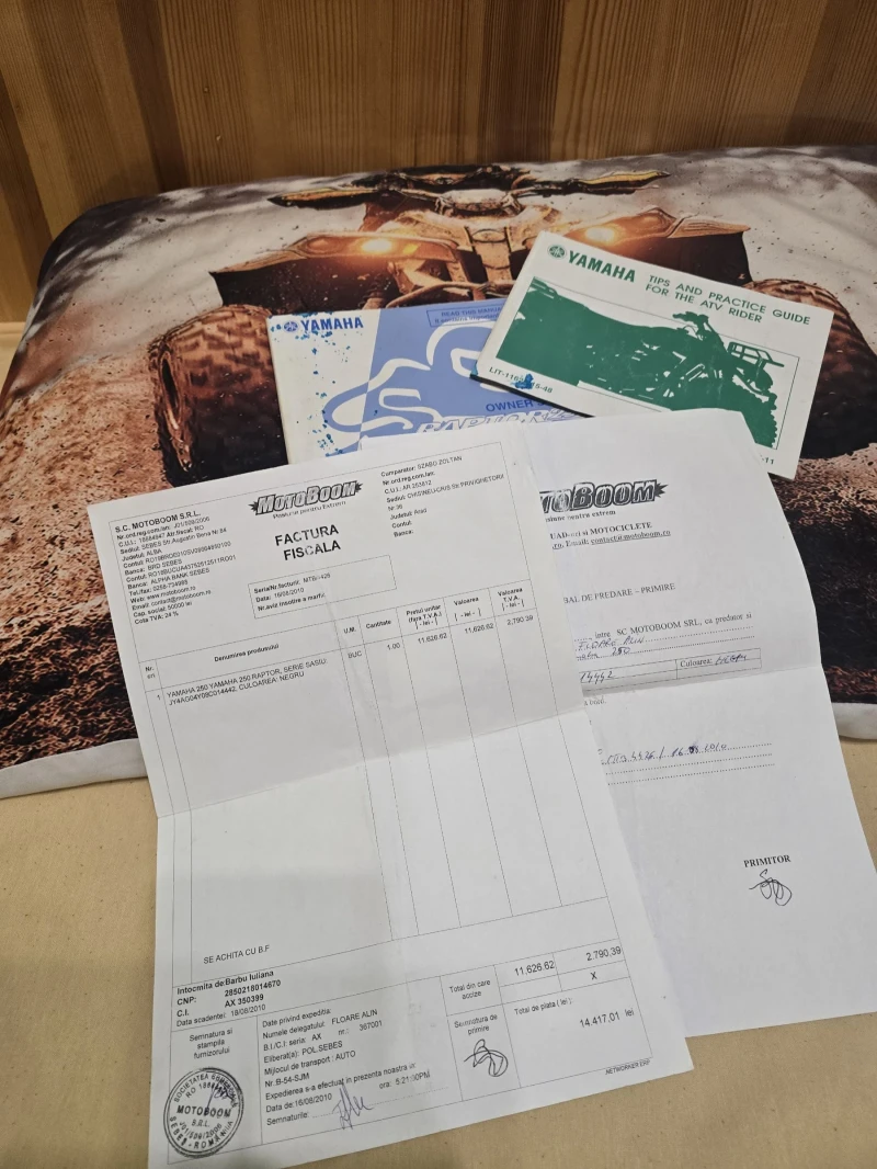 Yamaha Raptor YFM250, снимка 12 - Мотоциклети и мототехника - 53270912