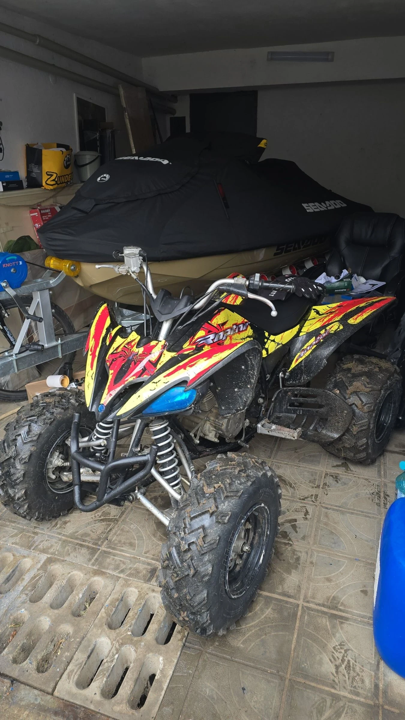 Yamaha Raptor YFM250 - изображение 4