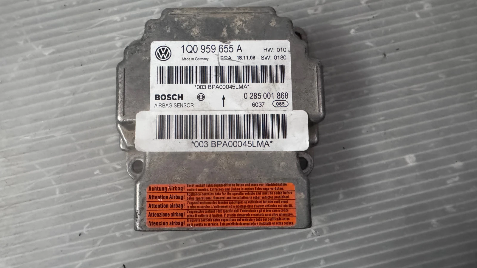 Airbag  /  /  a VW EOS - 1Q0959655 / 0285001868 | Mobile.bg   2