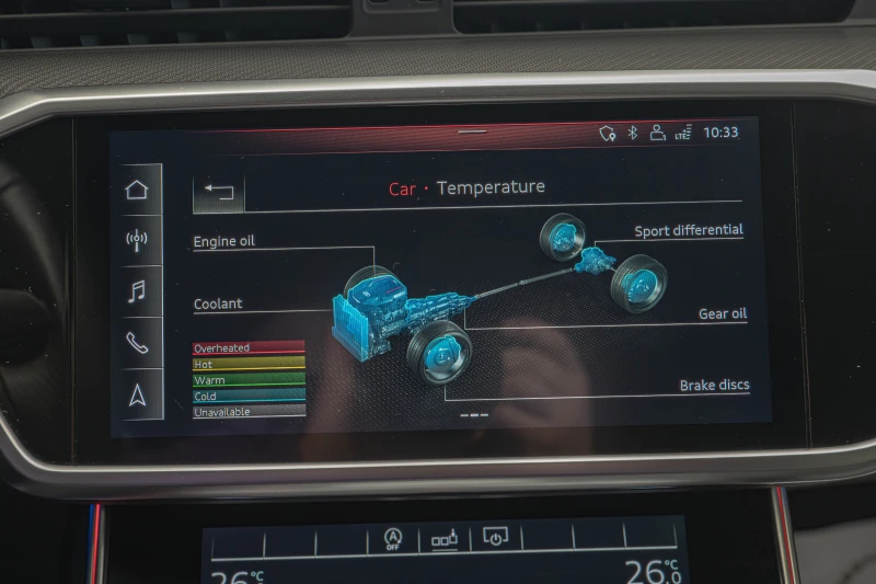 Audi Rs6 4.0TFSI/BANG&OLUFSEN/Обдухване/Laser/Keramika, снимка 12 - Автомобили и джипове - 49048720