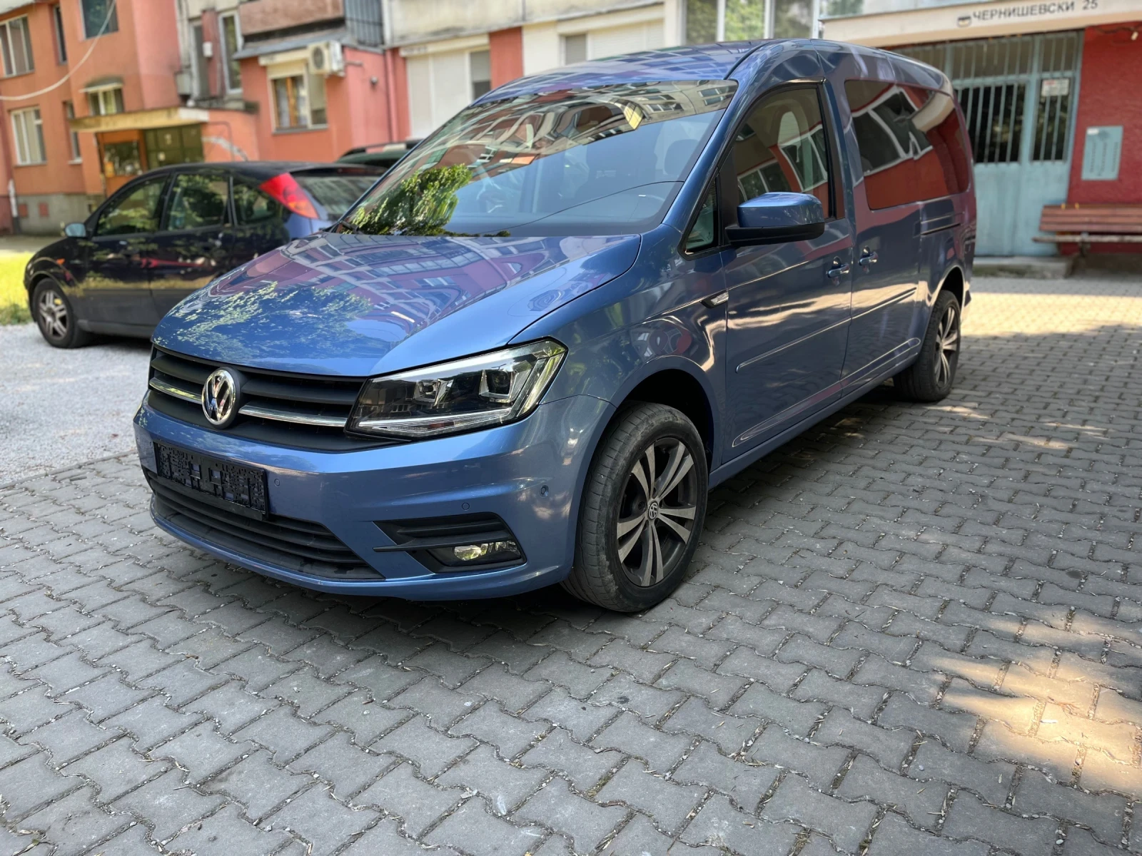 VW Caddy 1.4 TGI Maxi фабричен метан 7места - изображение 2