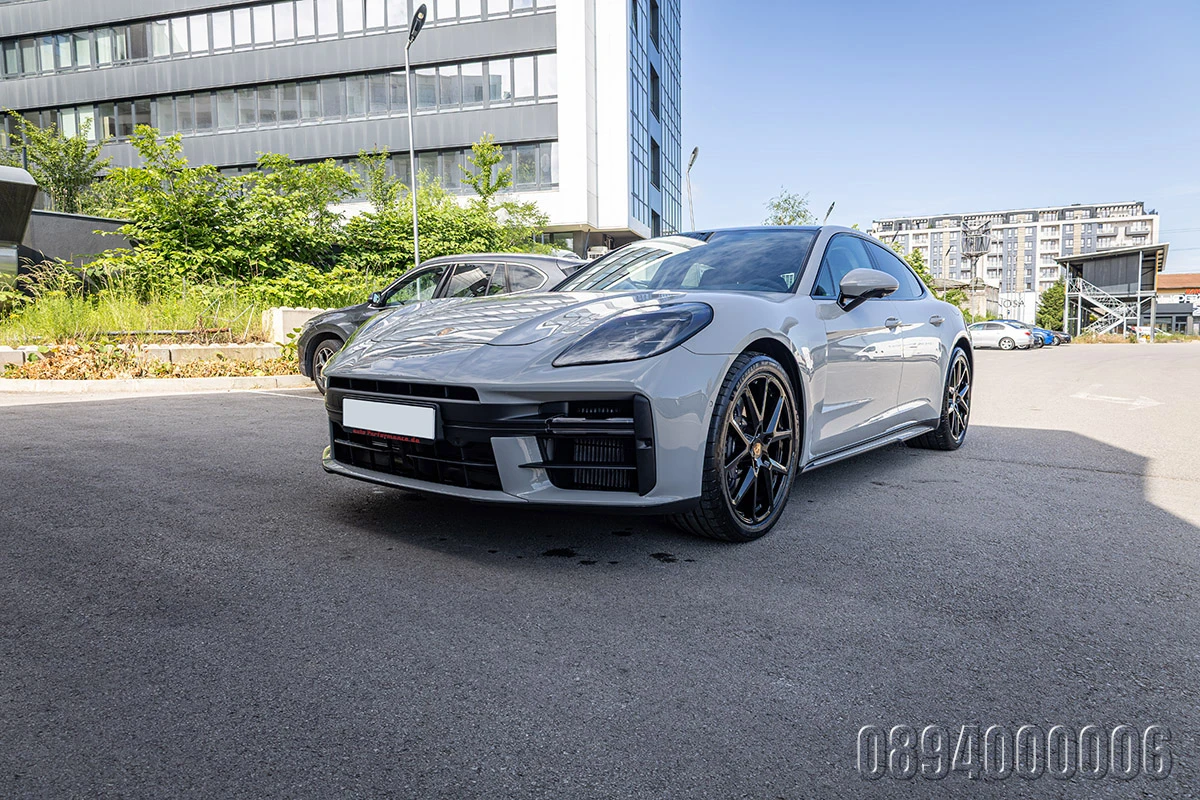 Porsche Panamera 4E HYBRID SPORT DESIGN 5xEXCL  PANO BOSE ОБДУХВ, снимка 3 - Автомобили и джипове - 54895063