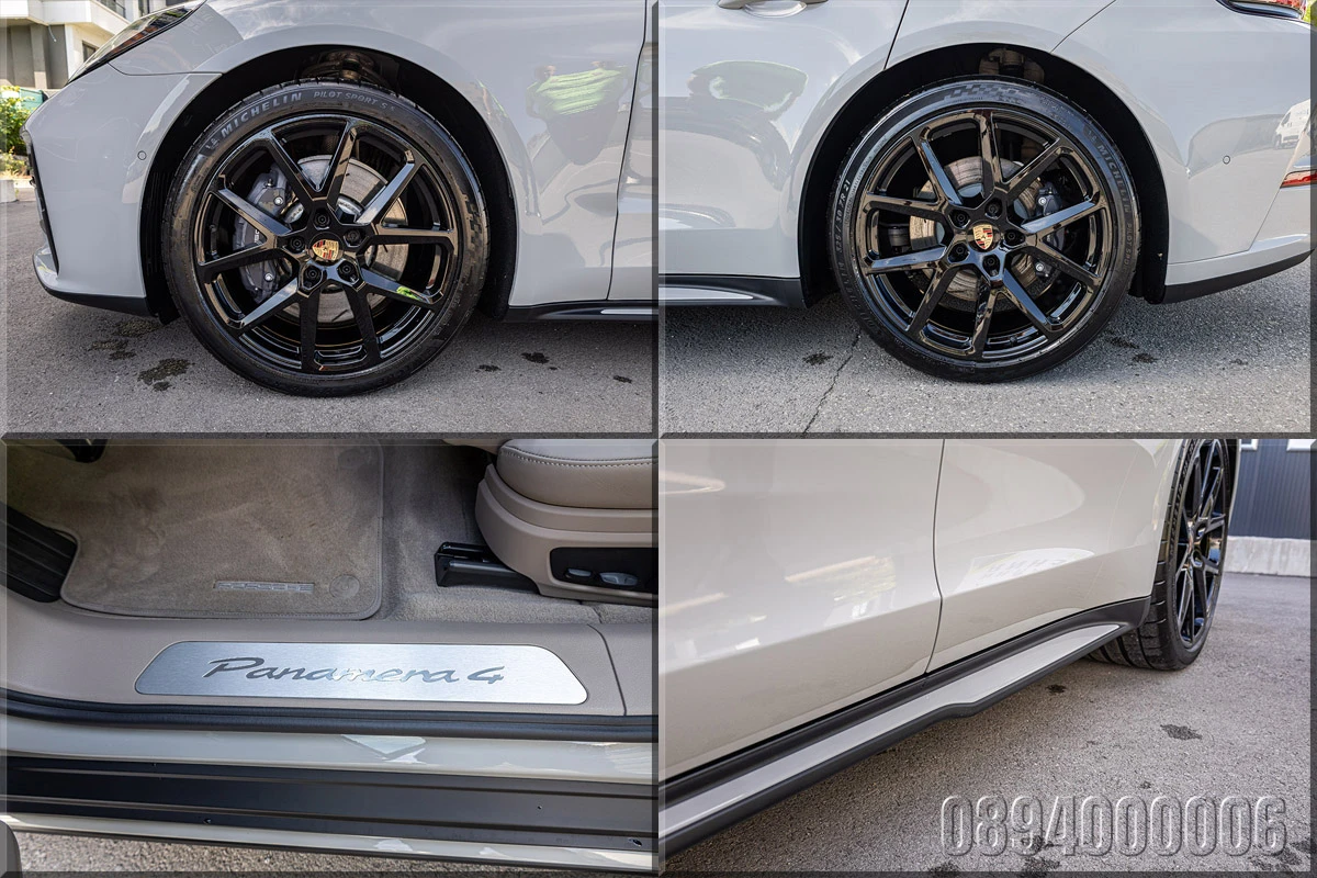 Porsche Panamera 4E HYBRID SPORT DESIGN 5xEXCL  PANO BOSE ОБДУХВ, снимка 16 - Автомобили и джипове - 54895063