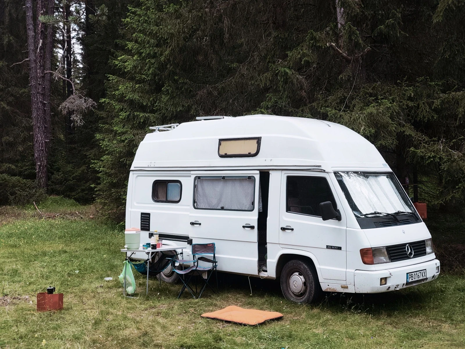 Кемпер Mercedes-Benz MB100 2.4D
