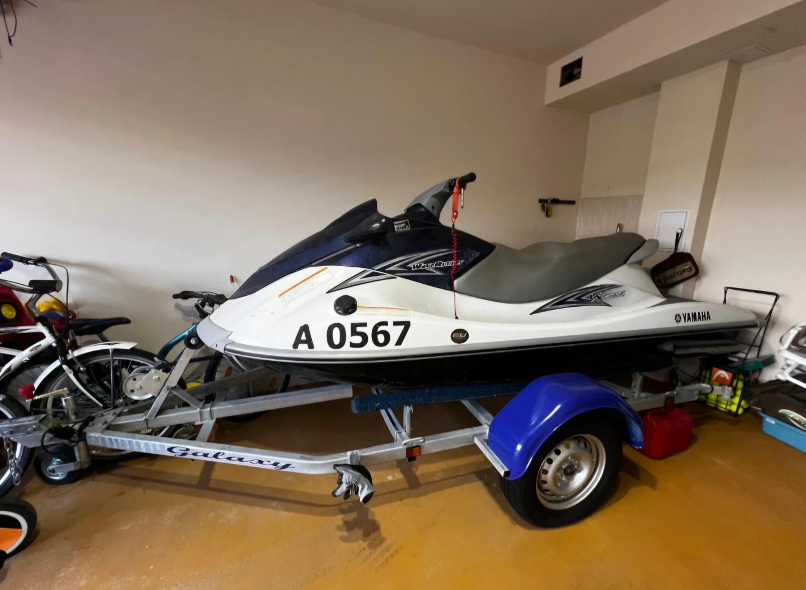 Джет Yamaha Wawe runner, 110 к.с, с нов колесар, снимка 2 - Воден транспорт - 55249377