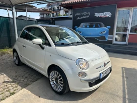 Fiat 500 1, 2i* ПАНОРАМА* КОЖА* КЛИМАТИК* 16  , снимка 2