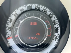 Fiat 500 1, 2i* ПАНОРАМА* КОЖА* КЛИМАТИК* 16  , снимка 5
