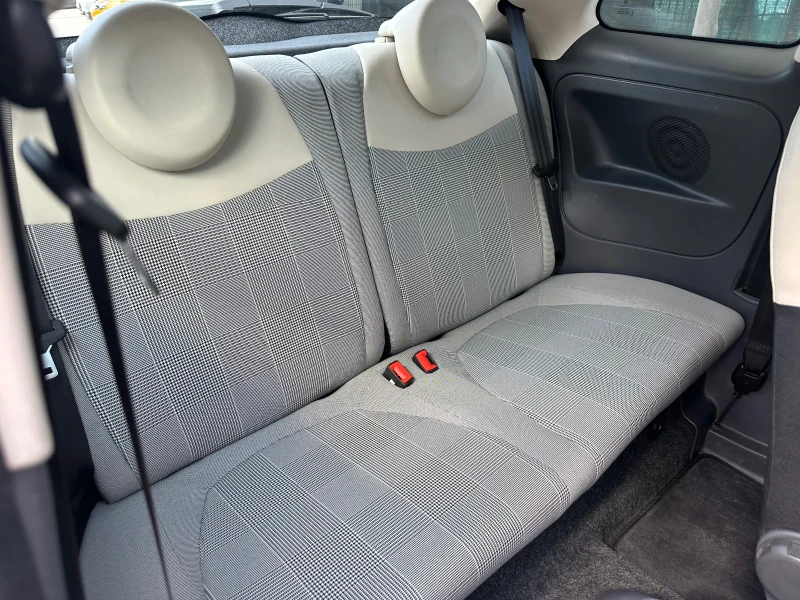 Fiat 500 1, 2i* ПАНОРАМА* КОЖА* КЛИМАТИК* 16  , снимка 8 - Автомобили и джипове - 51703579