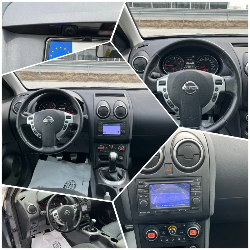 Nissan Qashqai 1.6i 117к.с Навигация Панорама 114000км. Доказуеми, снимка 17 - Автомобили и джипове - 49191441