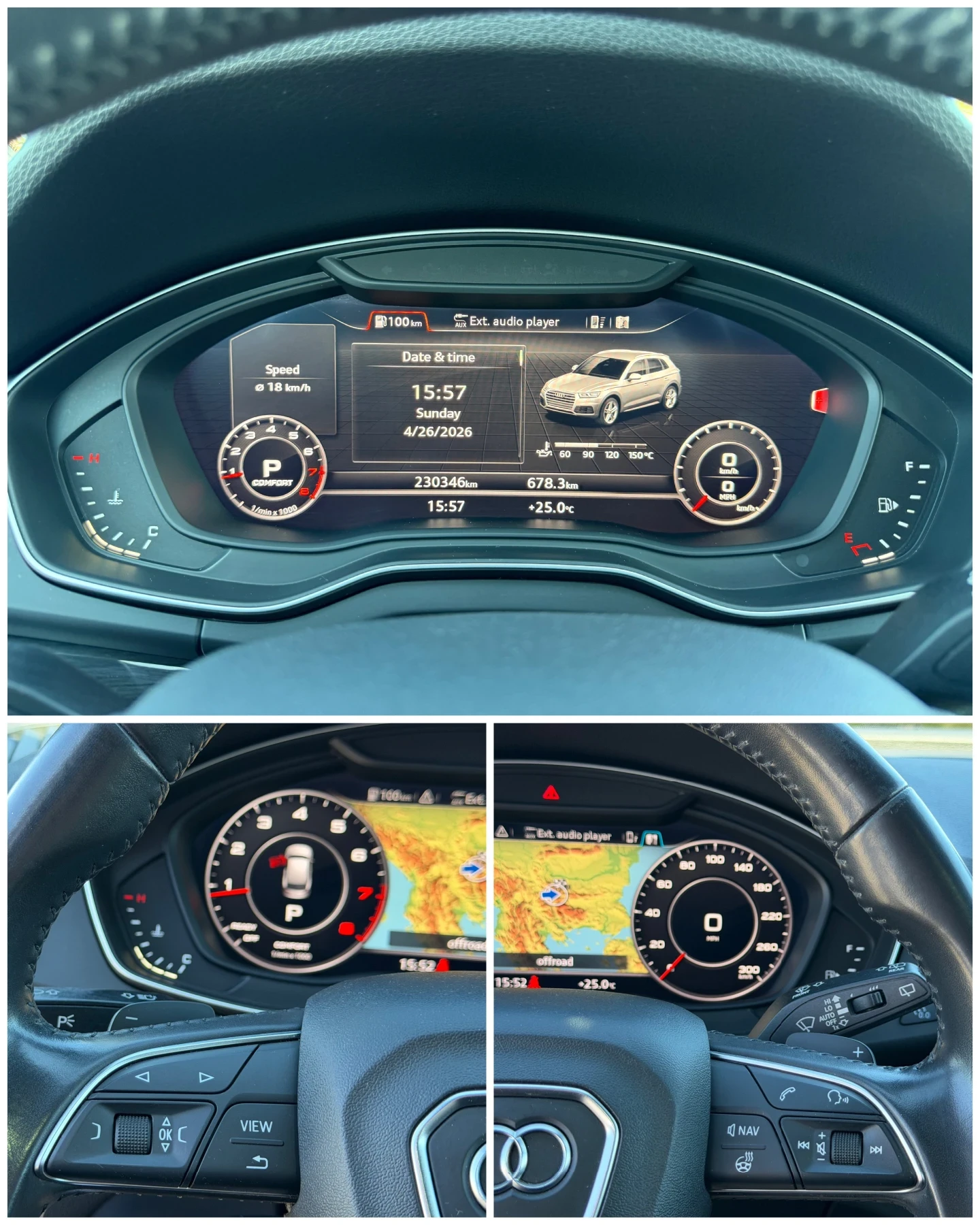 Audi Q5 2.0T QUATTRO* B&O* DIGITAL* PANO* BLIND SPOT* , снимка 13 - Автомобили и джипове - 54321421