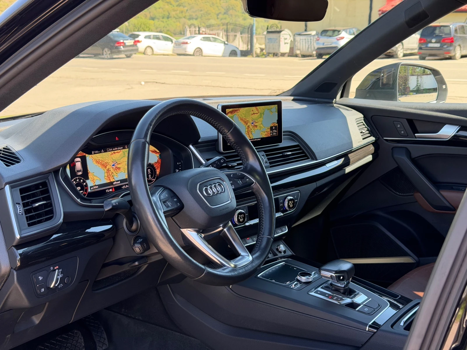 Audi Q5 2.0T QUATTRO* B&O* DIGITAL* PANO* BLIND SPOT* , снимка 7 - Автомобили и джипове - 54321421