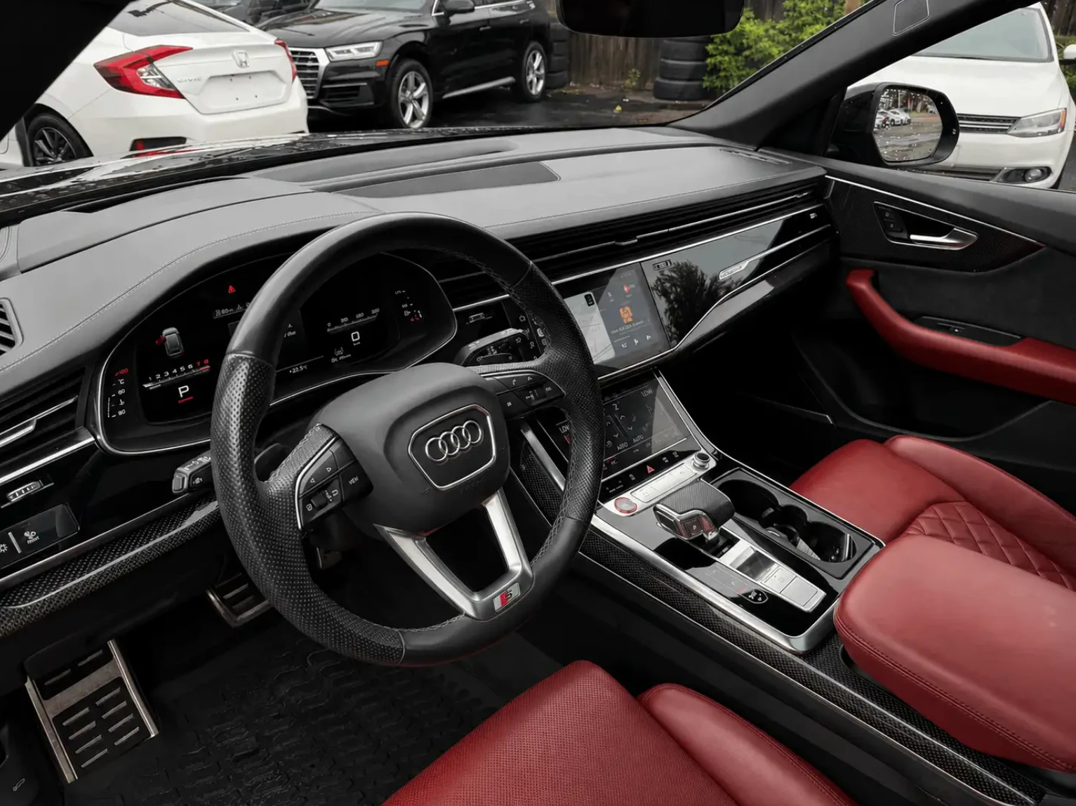 Audi SQ8 Air Distronic B&O 360cam, снимка 14 - Автомобили и джипове - 56309255