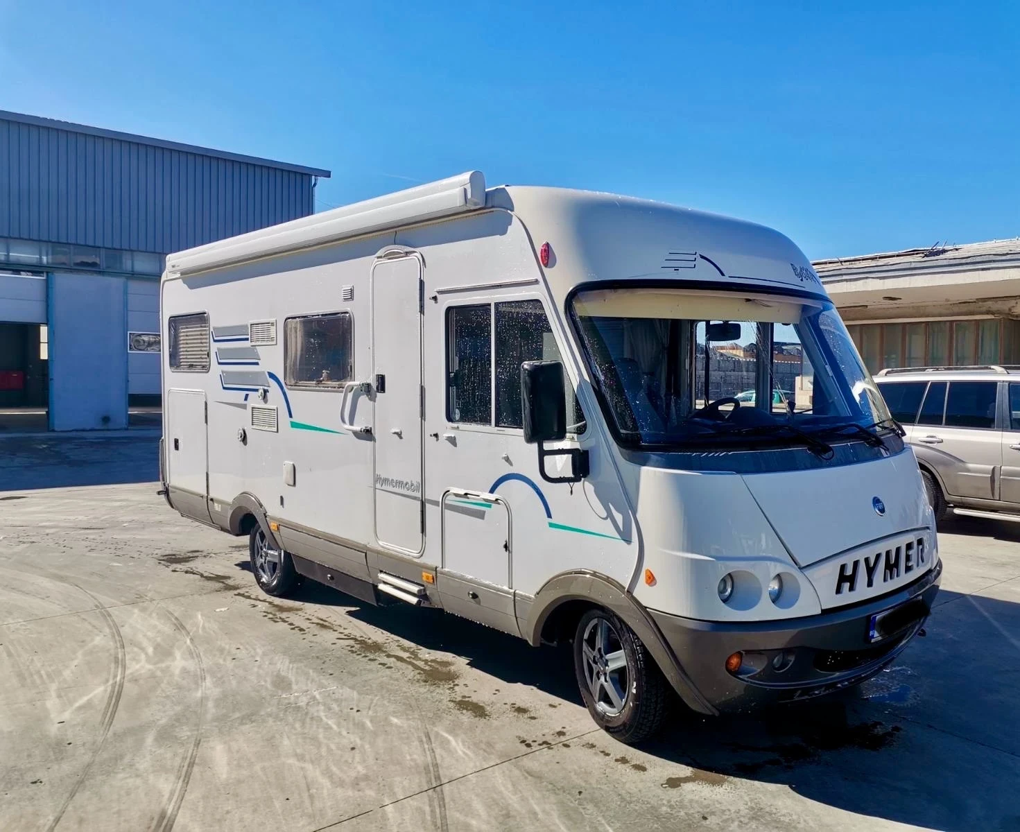 Кемпер HYMER / ERIBA Fiat Ducato- 3500 кг, снимка 1