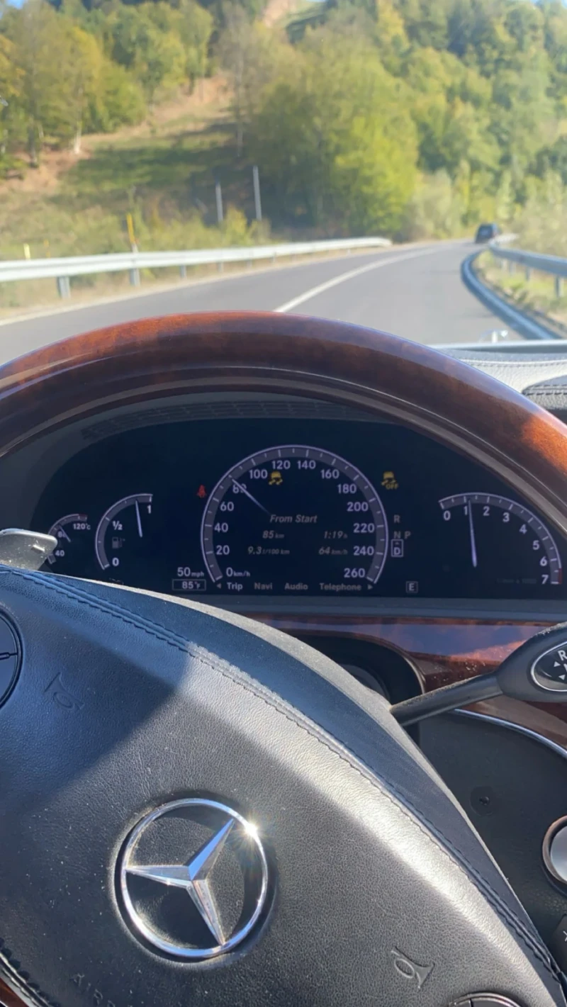 Mercedes-Benz S 550 4matic Facelift 2012, снимка 8 - Автомобили и джипове - 52419489