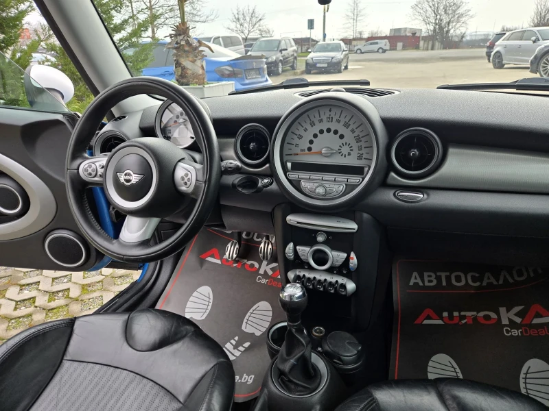 Mini Cooper s 1.6T-174кс= КОЖА= КЛИМАТРОНИК= АВТОПИЛОТ, снимка 13 - Автомобили и джипове - 53459009