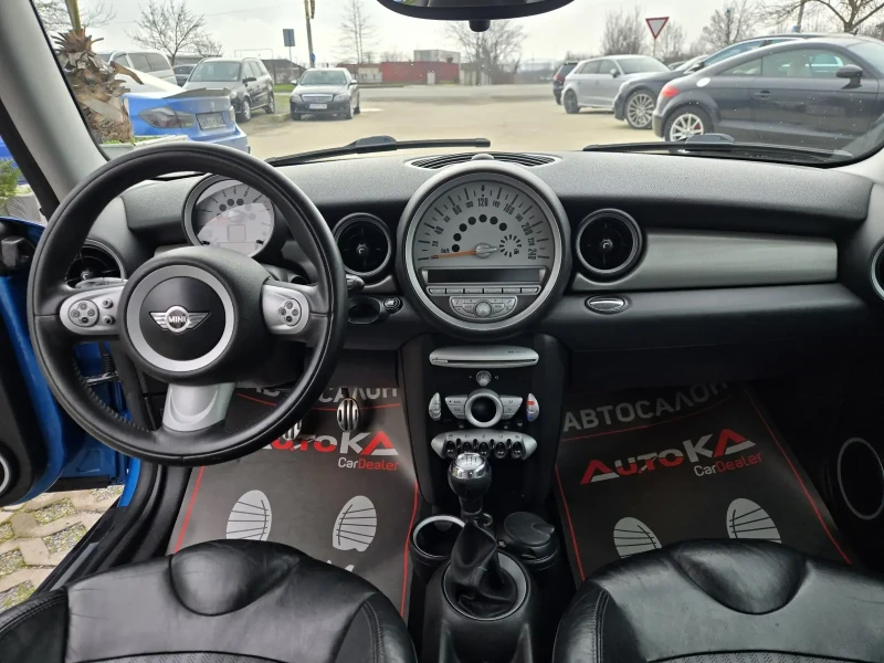 Mini Cooper s 1.6T-174кс= КОЖА= КЛИМАТРОНИК= АВТОПИЛОТ, снимка 12 - Автомобили и джипове - 53459009