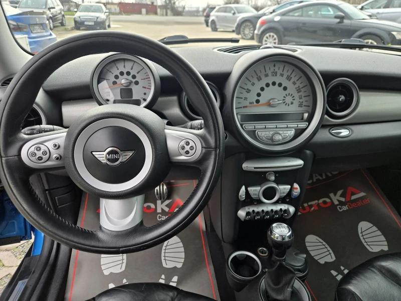 Mini Cooper s 1.6T-174кс= КОЖА= КЛИМАТРОНИК= АВТОПИЛОТ, снимка 11 - Автомобили и джипове - 53459009