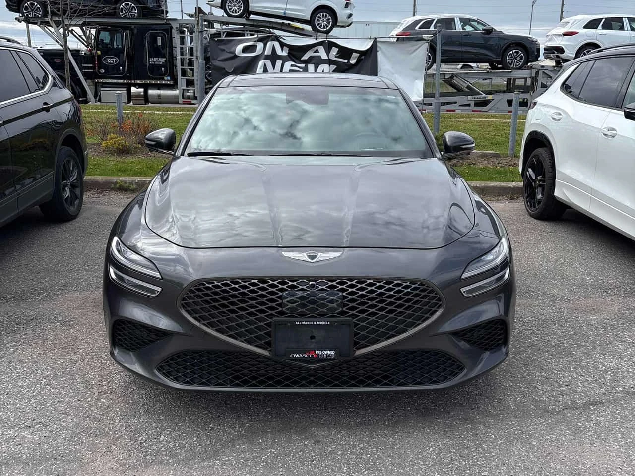 Genesis G70 * 3.3T Sport * DISTRONIC* ОБДУХВАНЕ* 360* МАСАЖ* , снимка 6 - Автомобили и джипове - 54575846