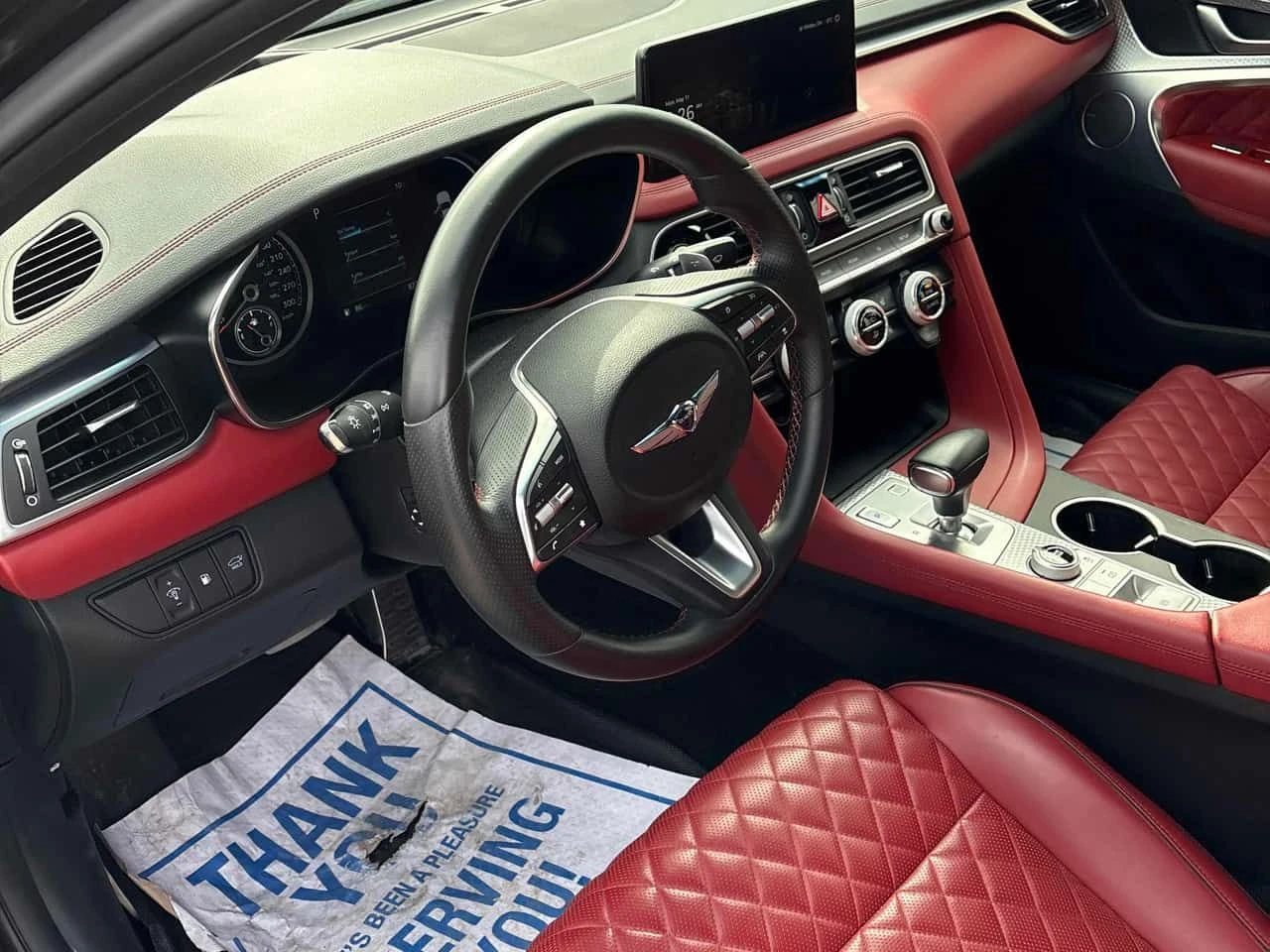 Genesis G70 * 3.3T Sport * DISTRONIC* ОБДУХВАНЕ* 360* МАСАЖ* , снимка 5 - Автомобили и джипове - 54575846