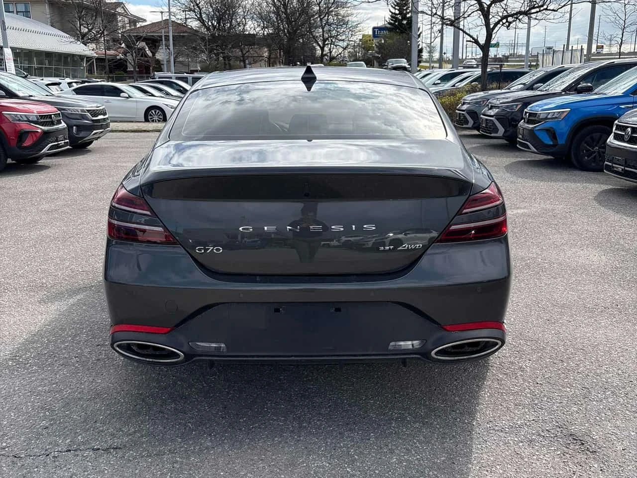 Genesis G70 * 3.3T Sport * DISTRONIC* ОБДУХВАНЕ* 360* МАСАЖ* , снимка 4 - Автомобили и джипове - 54575846
