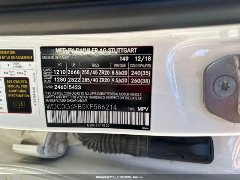 Mercedes-Benz GLC 43 AMG 3.0L V6 FI DOHC 24V NF4 All Wheel Drive, снимка 9 - Автомобили и джипове - 53342825