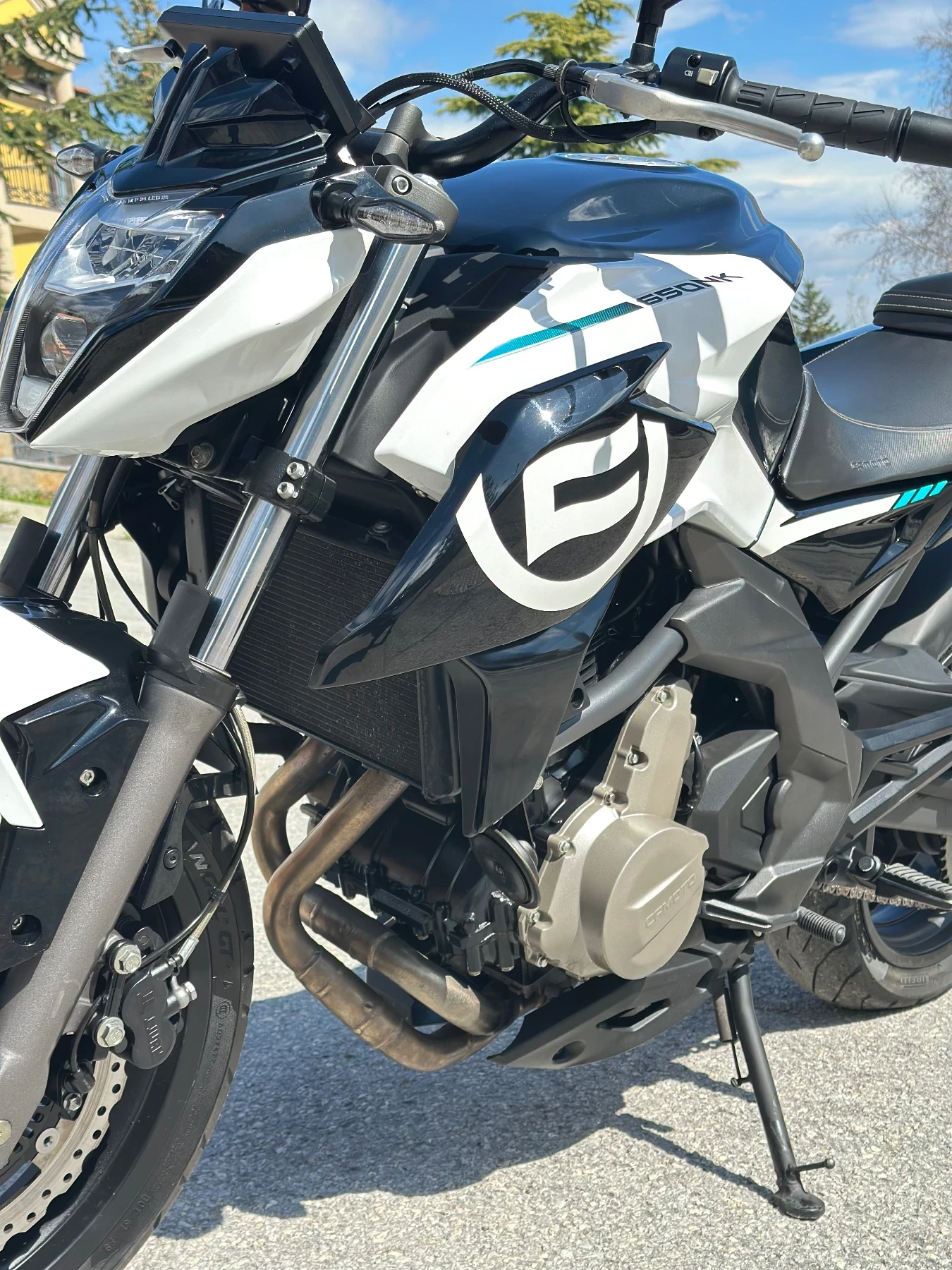 Cfmoto 650NK ABS категория А2, снимка 10 - Мотоциклети и мототехника - 54045271