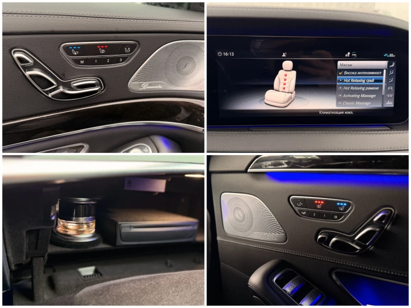 Mercedes-Benz S 350 d= 4Matic= Long= President Edition= , снимка 17 - Автомобили и джипове - 53275049