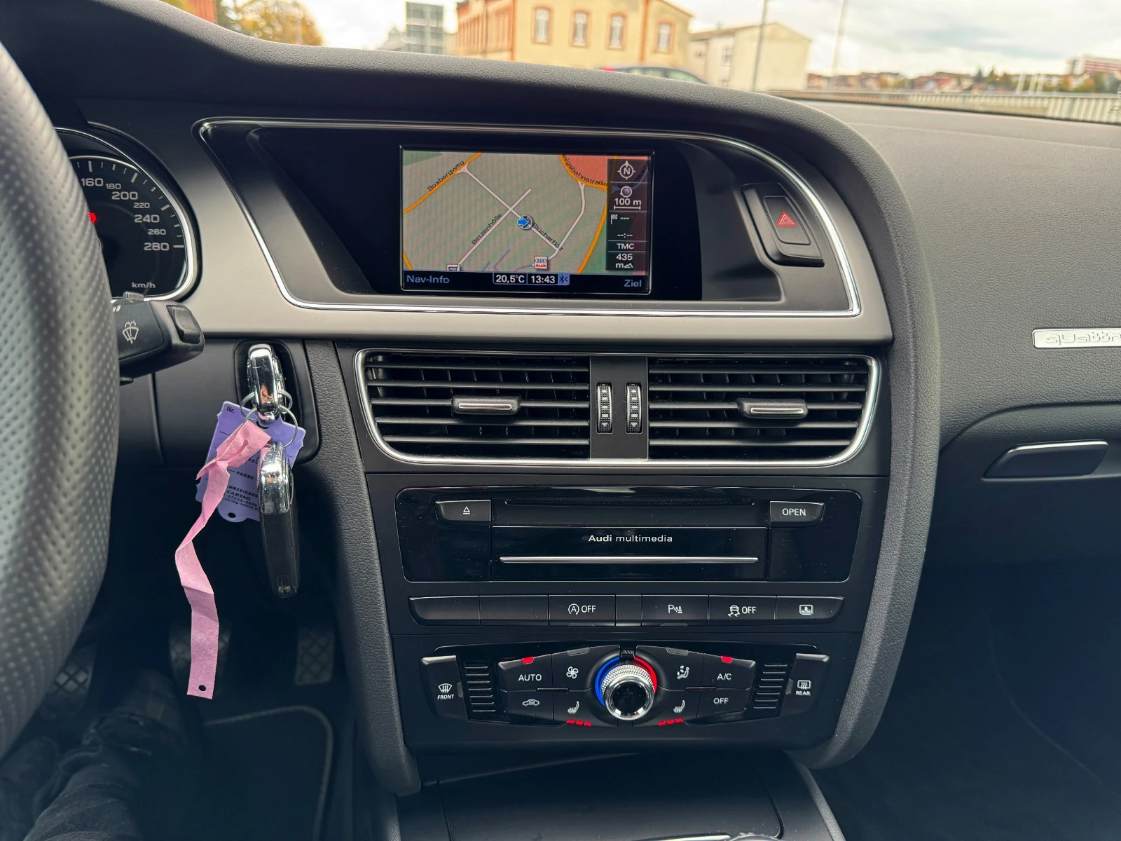 Audi A5 2.0 TDI S-Line Германия Нави Кожа LED Реални Км | Mobile.bg — изображение 13