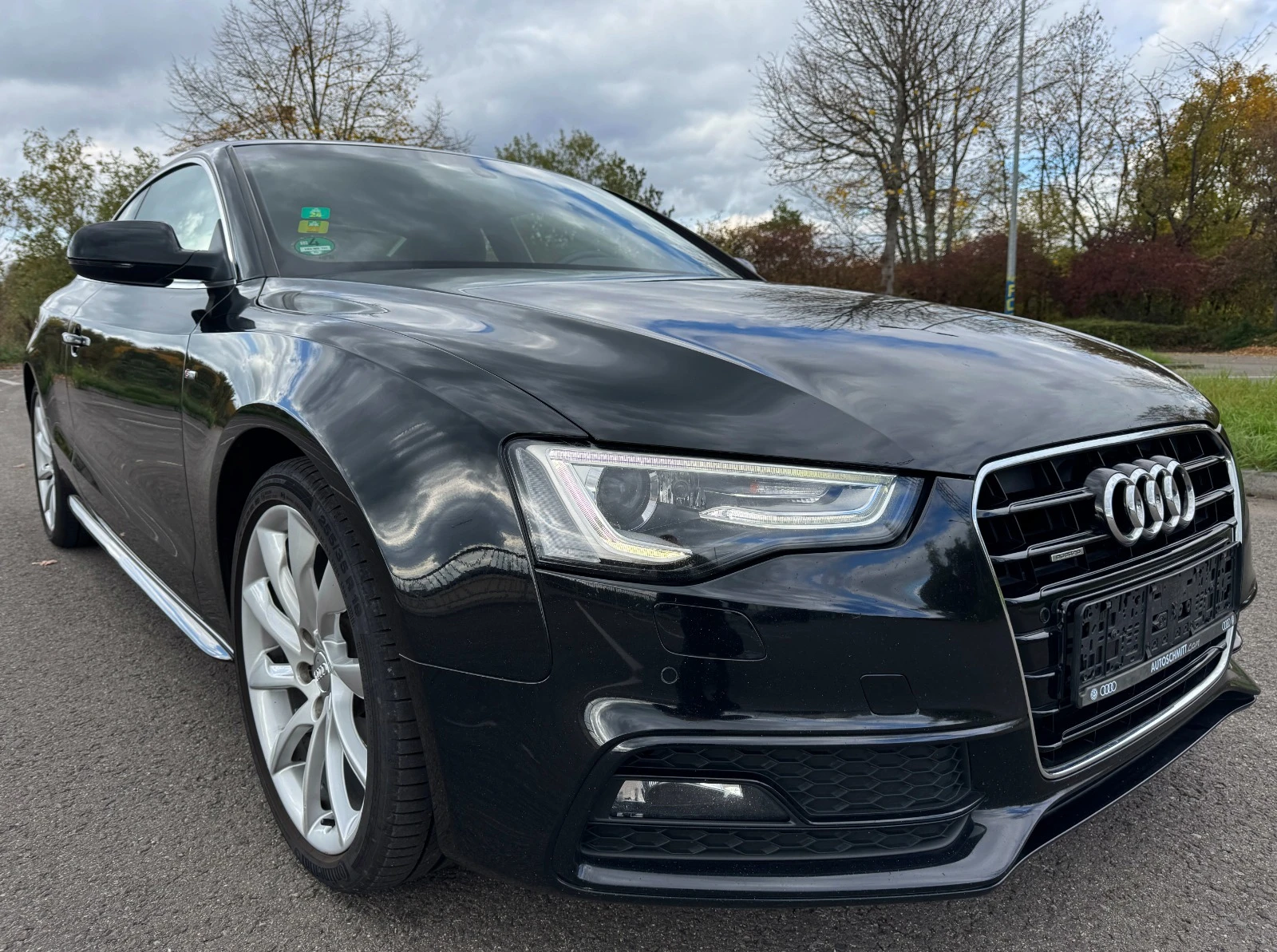 Audi A5 2.0 TDI S-Line Германия Нави Кожа LED Реални Км - изображение 6