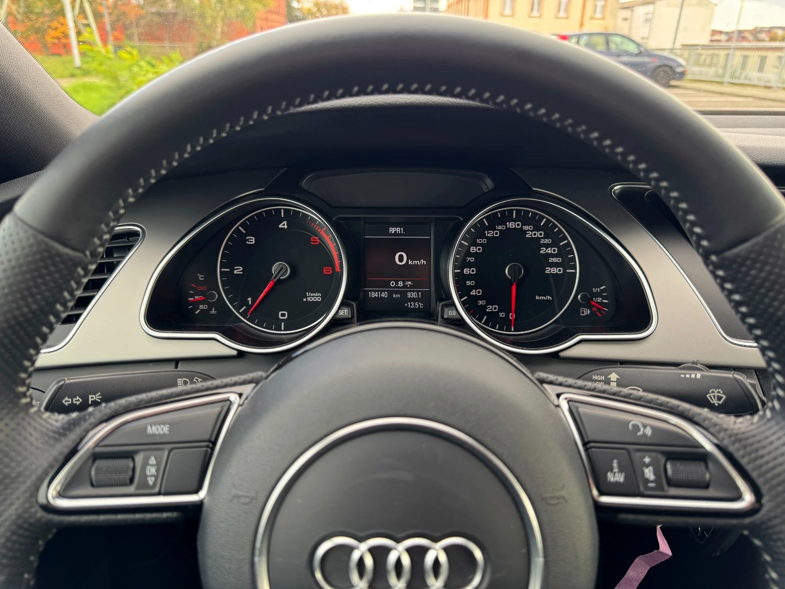 Audi A5 2.0 TDI S-Line Германия Нави Кожа LED Реални Км | Mobile.bg — изображение 14