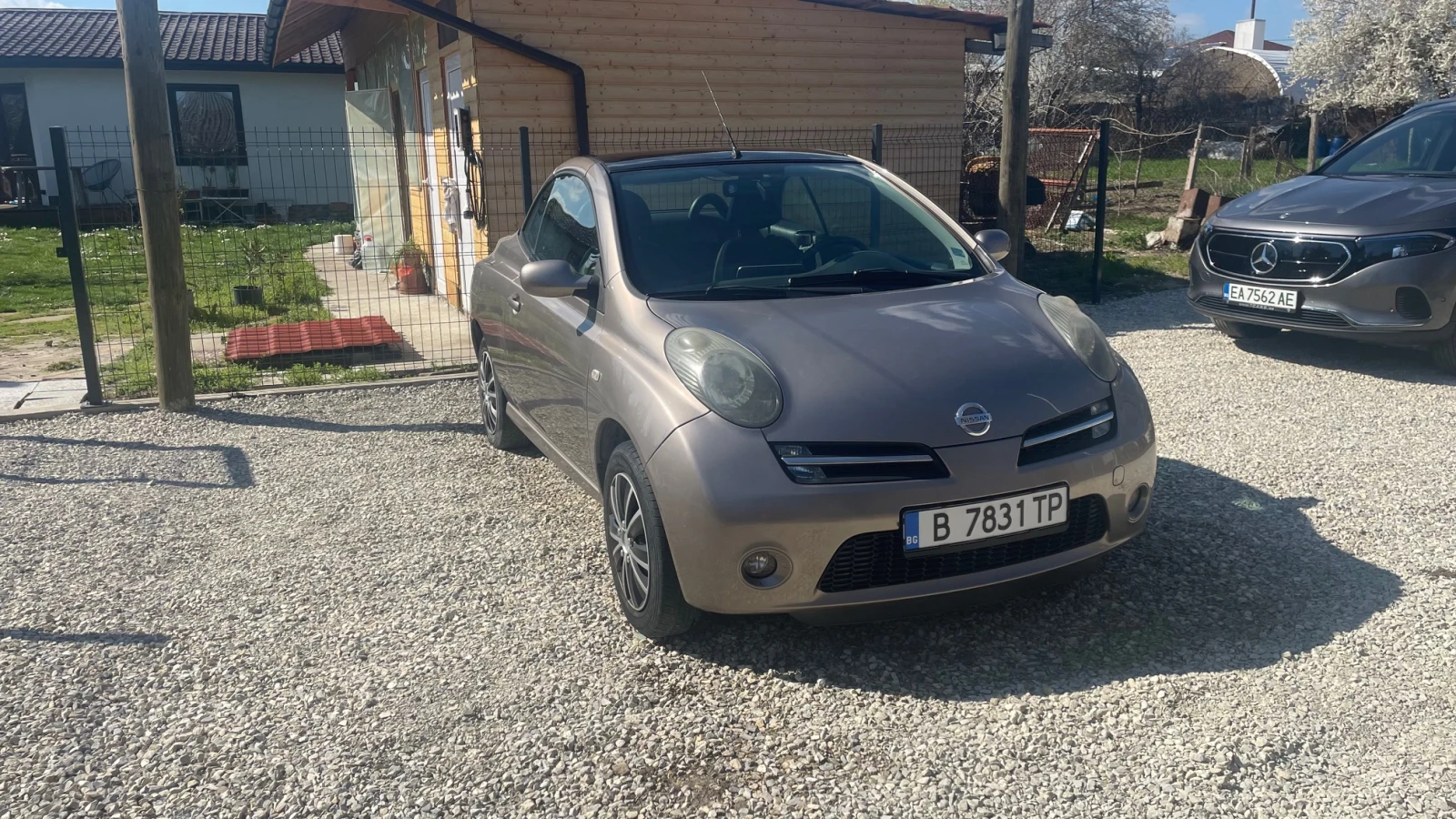 Nissan Micra Кабрио Karmann edition, снимка 3 - Автомобили и джипове - 54209020