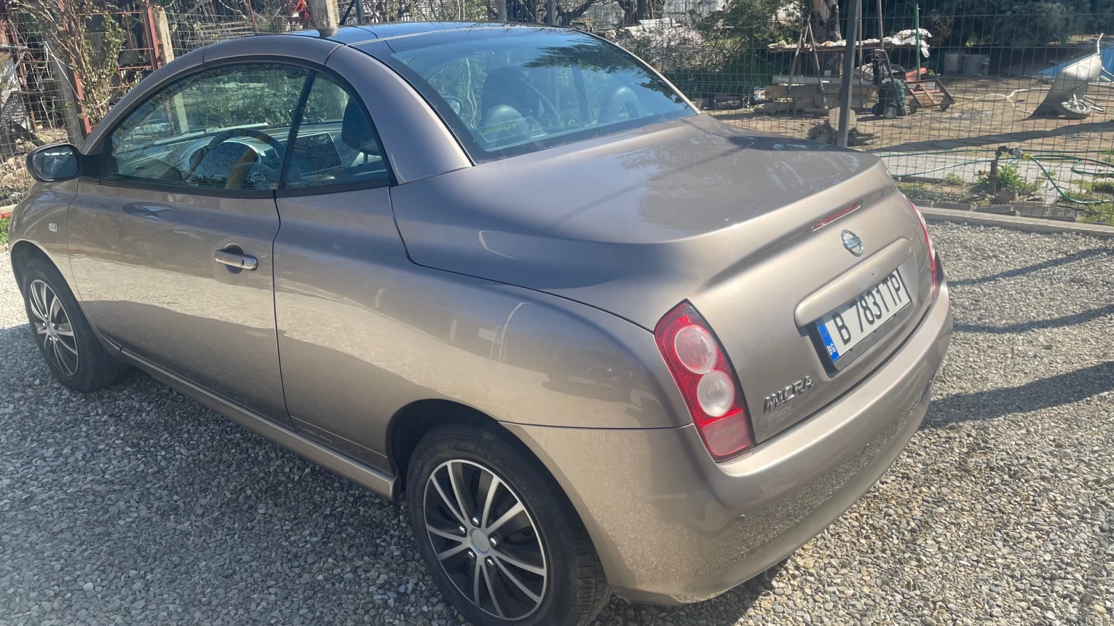 Nissan Micra Кабрио Karmann edition, снимка 4 - Автомобили и джипове - 54209020