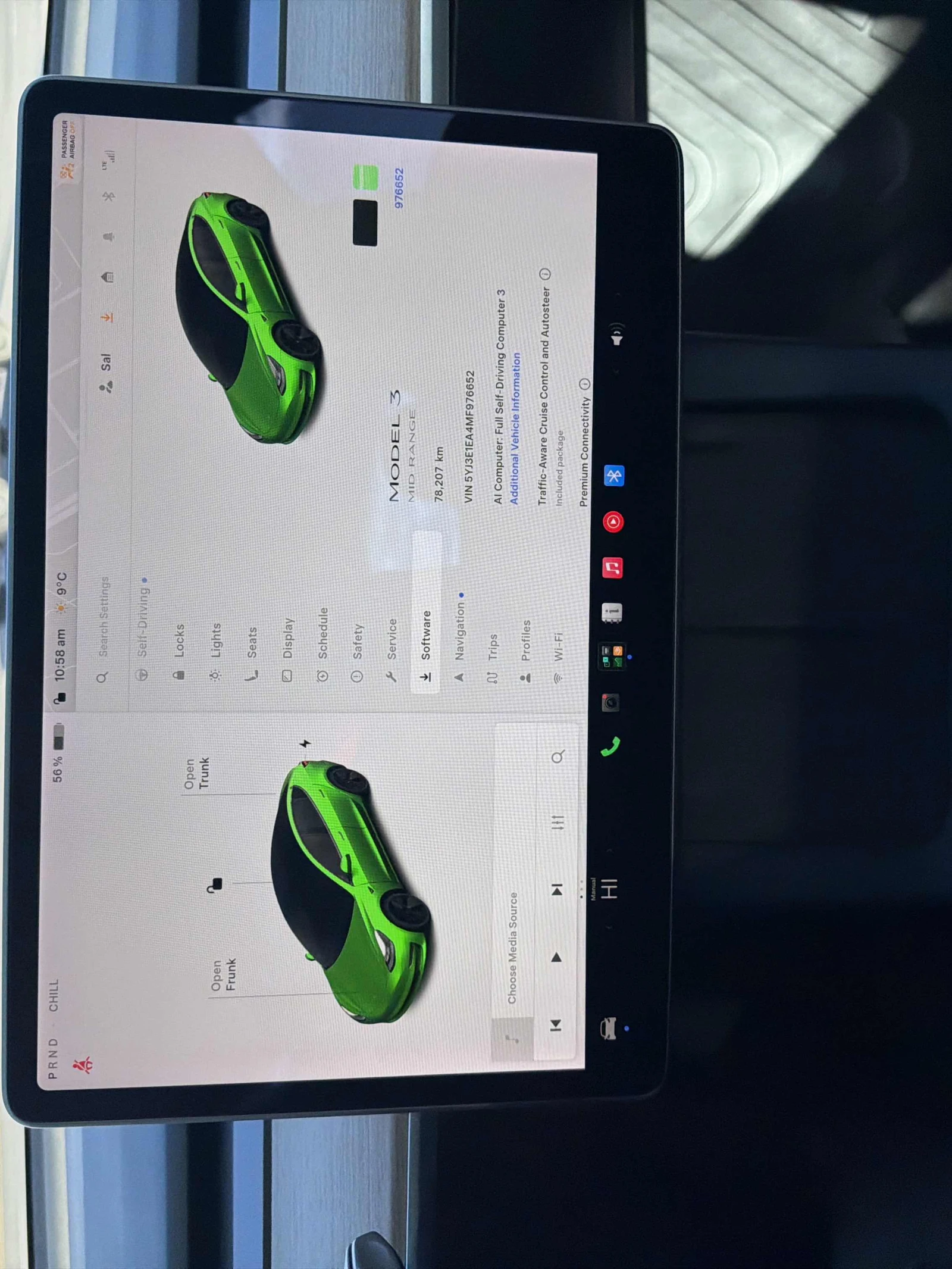 Tesla Model 3 Standard Range, снимка 8 - Автомобили и джипове - 56377981
