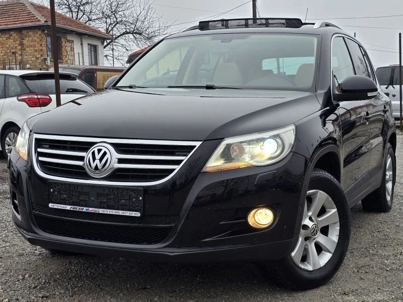 VW Tiguan 2.0 TDI 140 К.С. 4Х4 / DSG / КОЖА / НАВИ / ПАНОРАМ, снимка 1 - Автомобили и джипове - 48454518