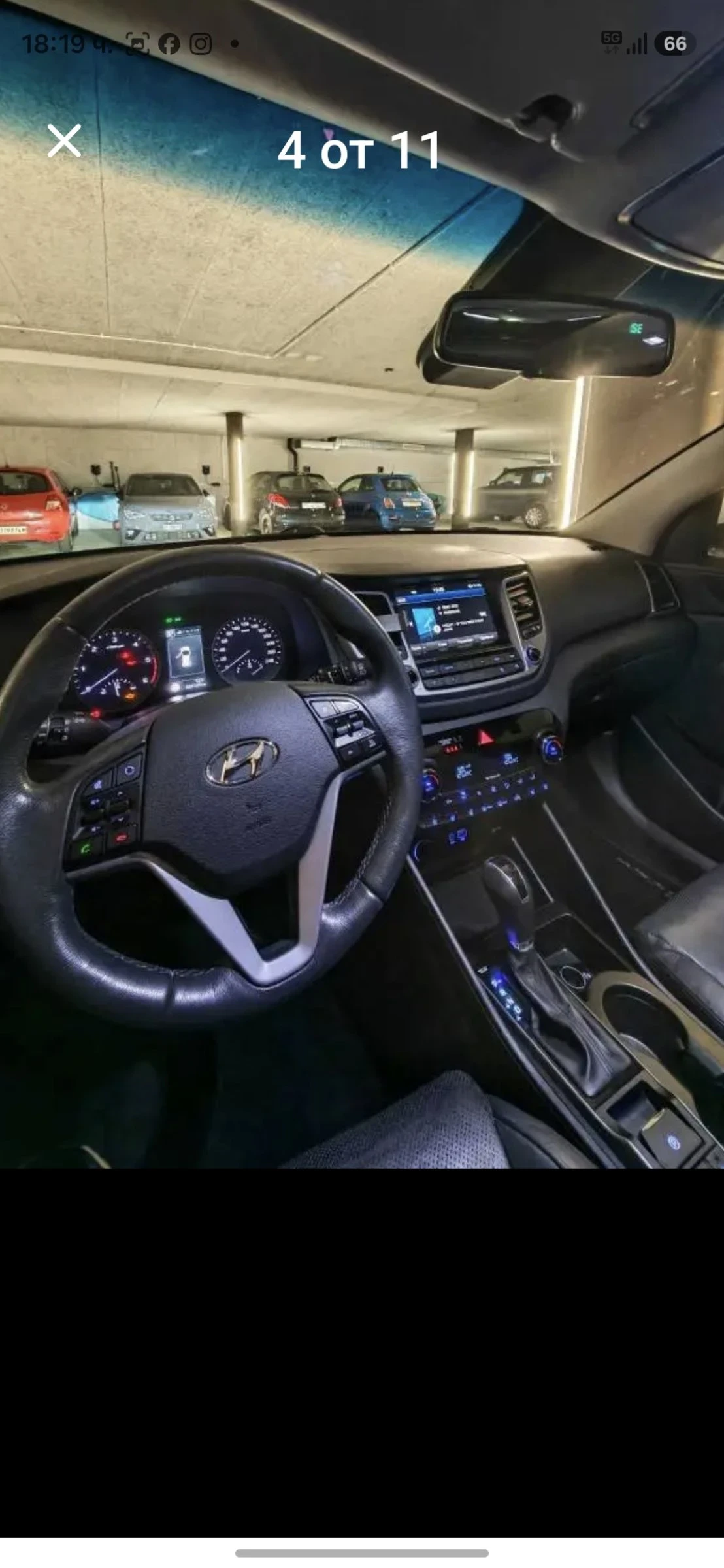 Hyundai Tucson 2.0 CRDI 4Х4 Vertex 2015 авт. 185 кс.Панорама Швей, снимка 3 - Автомобили и джипове - 54842310