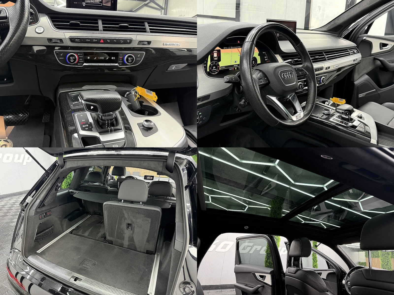 Audi Q7 7-MESTA/PANORAMA/S-line/FUL LED/СОБСТВЕН ЛИЗИНГ, снимка 11 - Автомобили и джипове - 55084796