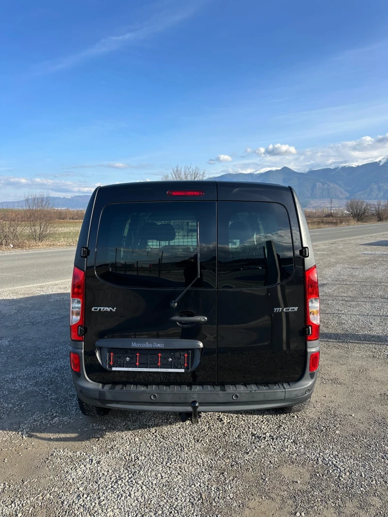 Mercedes-Benz Citan 111CDi 4+ 1 Maxi EURO 6 TUV, снимка 6 - Автомобили и джипове - 48935311