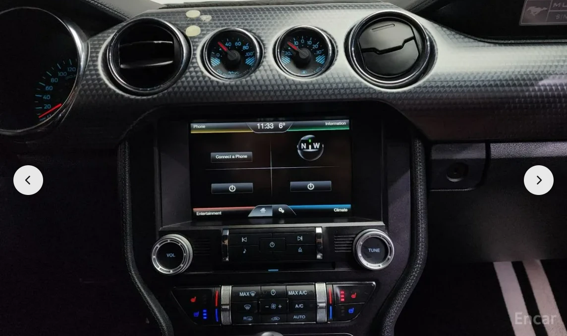 Ford Mustang 2.3 Eco Boost* GT-500 Pack* КОЖА* ОБДУХВАНЕ* NAVI*, снимка 12 - Автомобили и джипове - 53729652