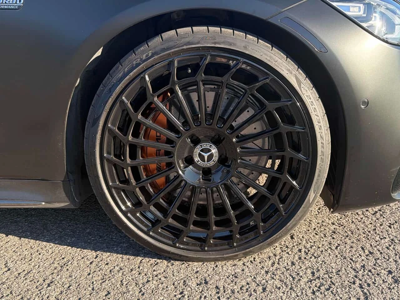 Mercedes-Benz S 63 / E PERFORMANCE / ТЕЛЕВИЗОРИ / ЧЕРЕН МАТ, снимка 6 - Автомобили и джипове - 56221795