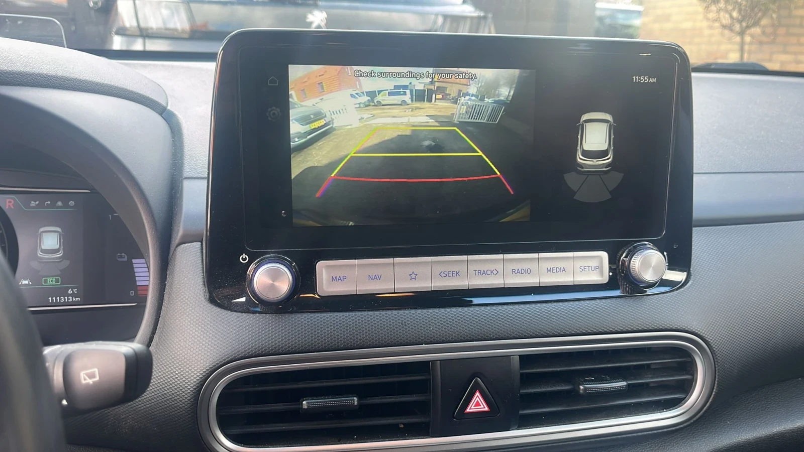 Hyundai Kona 64kw* Камера* Head-up* Krell, снимка 9 - Автомобили и джипове - 54071611