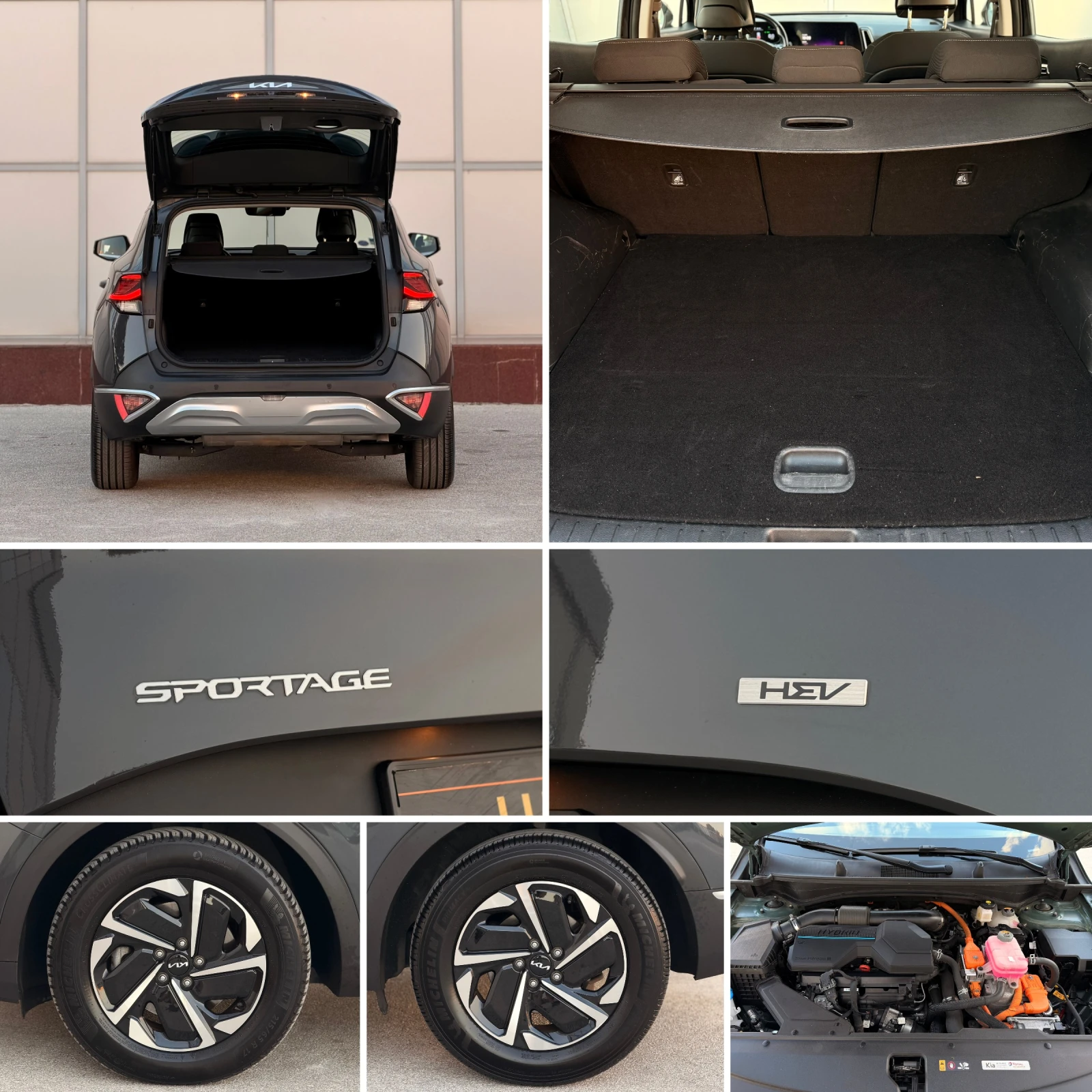 Kia Sportage - 1.6 T-GDi - Hybrid - 230к.с. - Navi - LED -, снимка 15 - Автомобили и джипове - 55533837