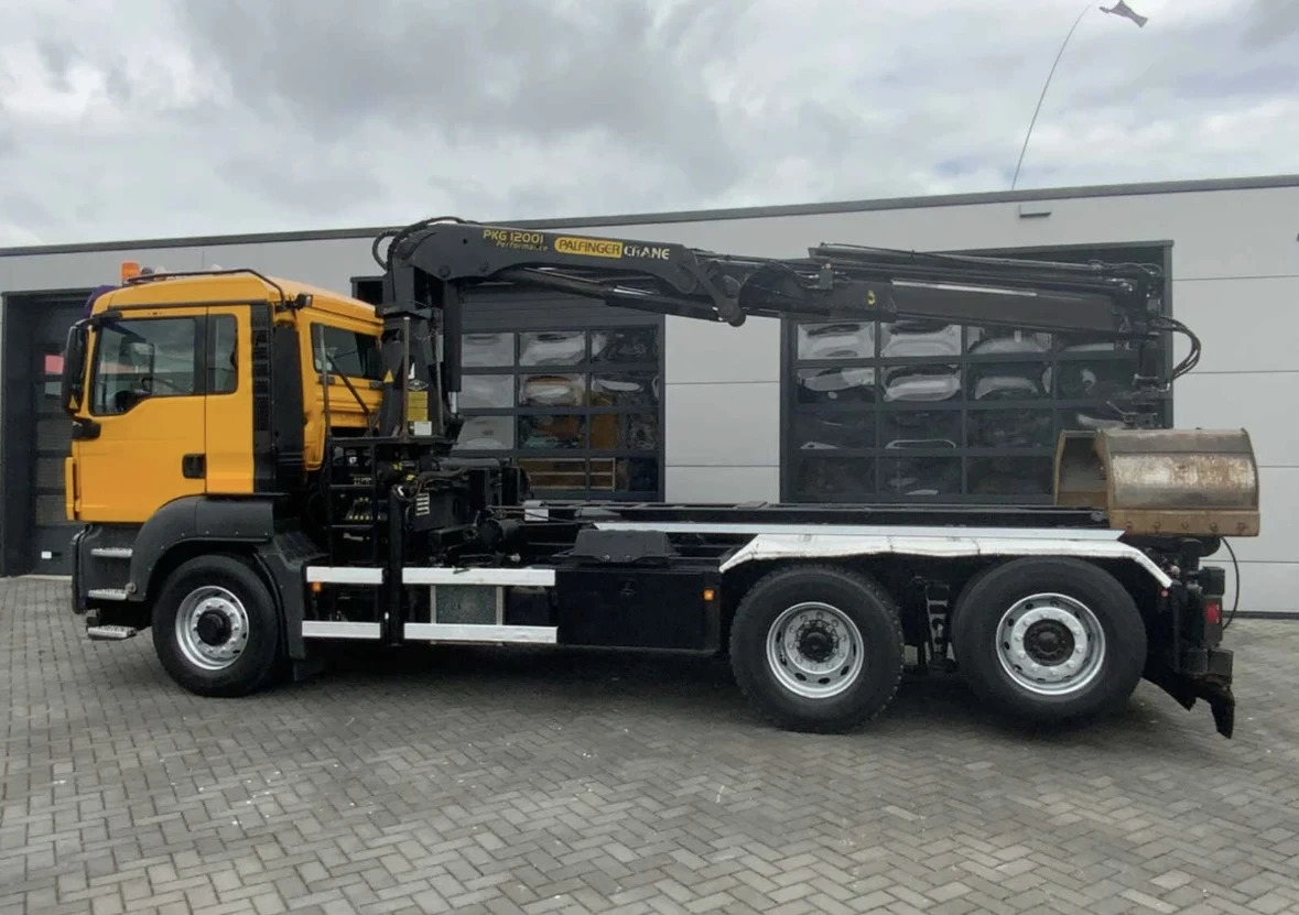 Man Tgs 26.360 Palfinger 3 странно изсипване 6х4 - изображение 6