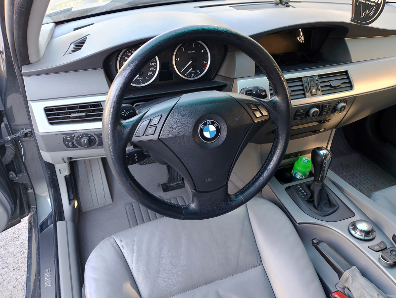BMW 525 Автомат, кожа, навигация, снимка 7 - Автомобили и джипове - 46414634