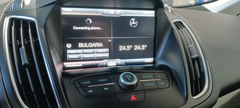 Ford C-max 1.5 внос от Франция реални км., снимка 15 - Автомобили и джипове - 53396009