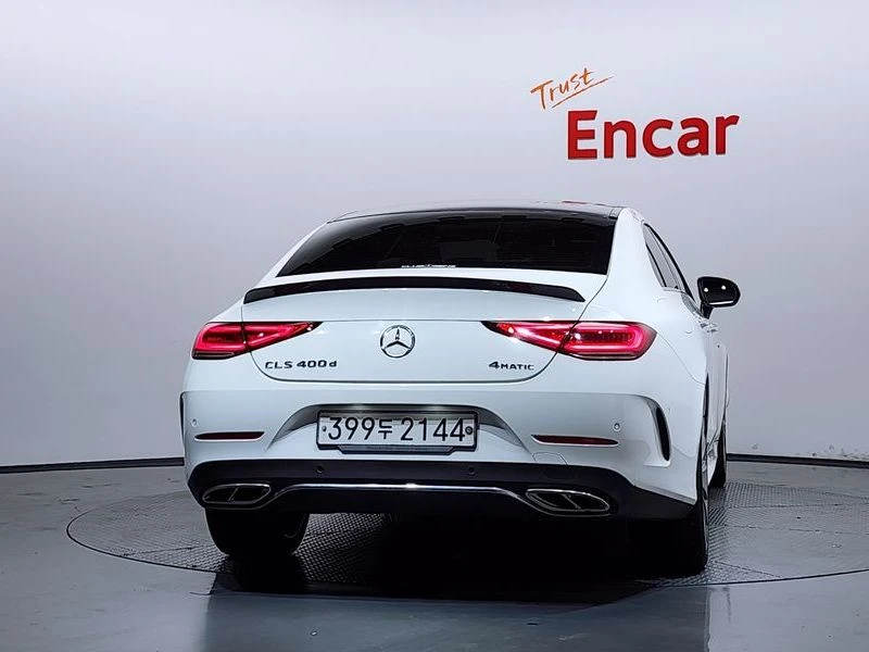 Mercedes-Benz CLS CLS400d 4MATIC AMG Line| 335к.с.| ВКЛ.ТЕХНОТЕСТ, снимка 4 - Автомобили и джипове - 55325509